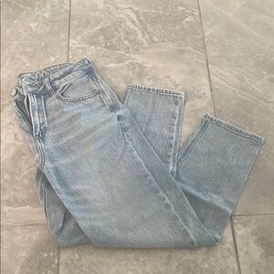 American Eagle Outfitters Light Blue Mom Jeans